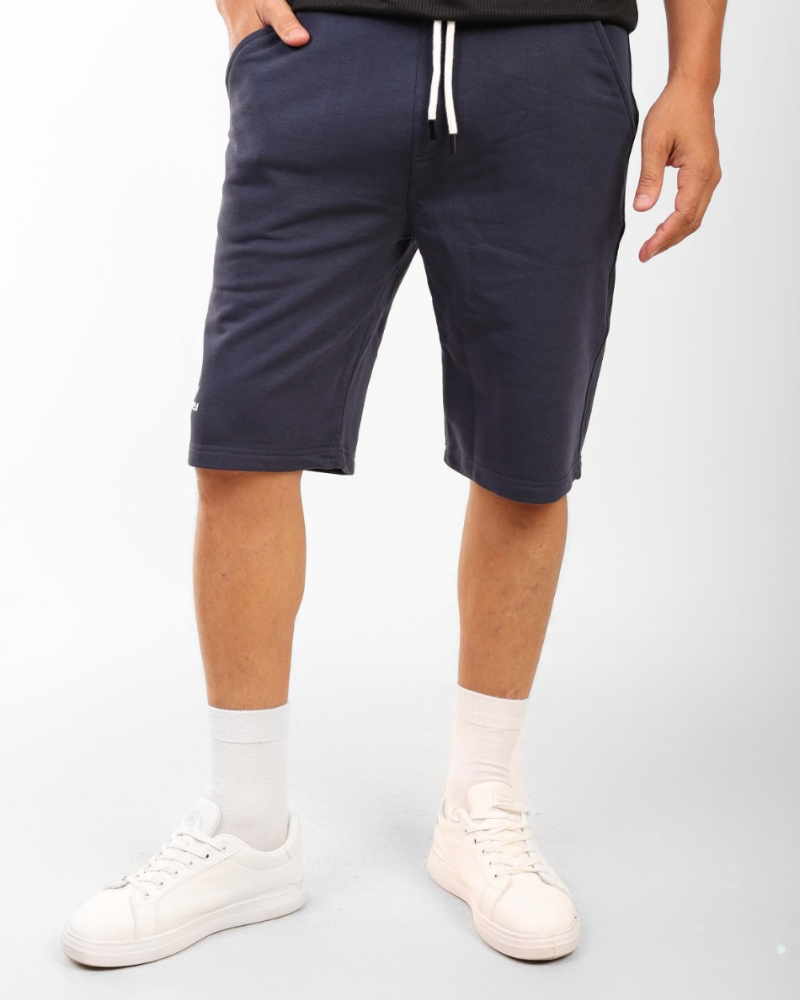 Men&#039;s Fleece Gym Shorts with Drawstring Waist and Pockets