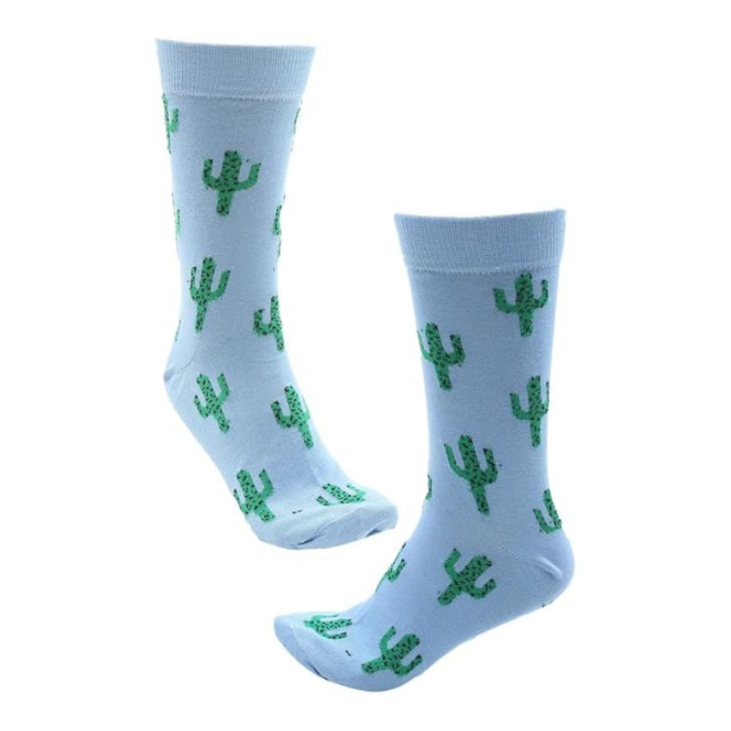 Cactus Pattern Socks