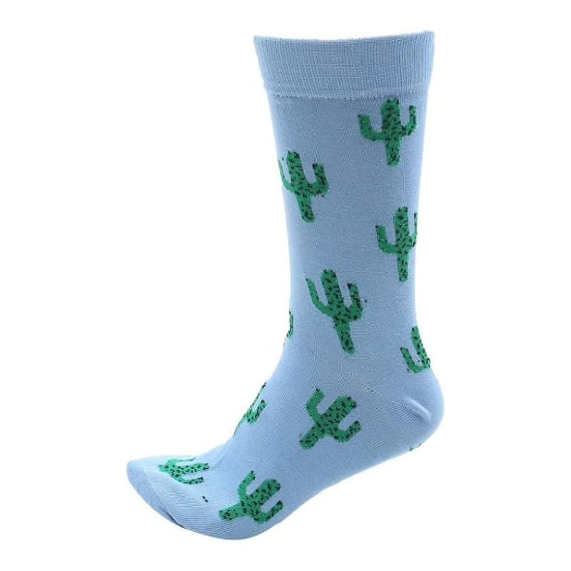 Cactus Pattern Socks