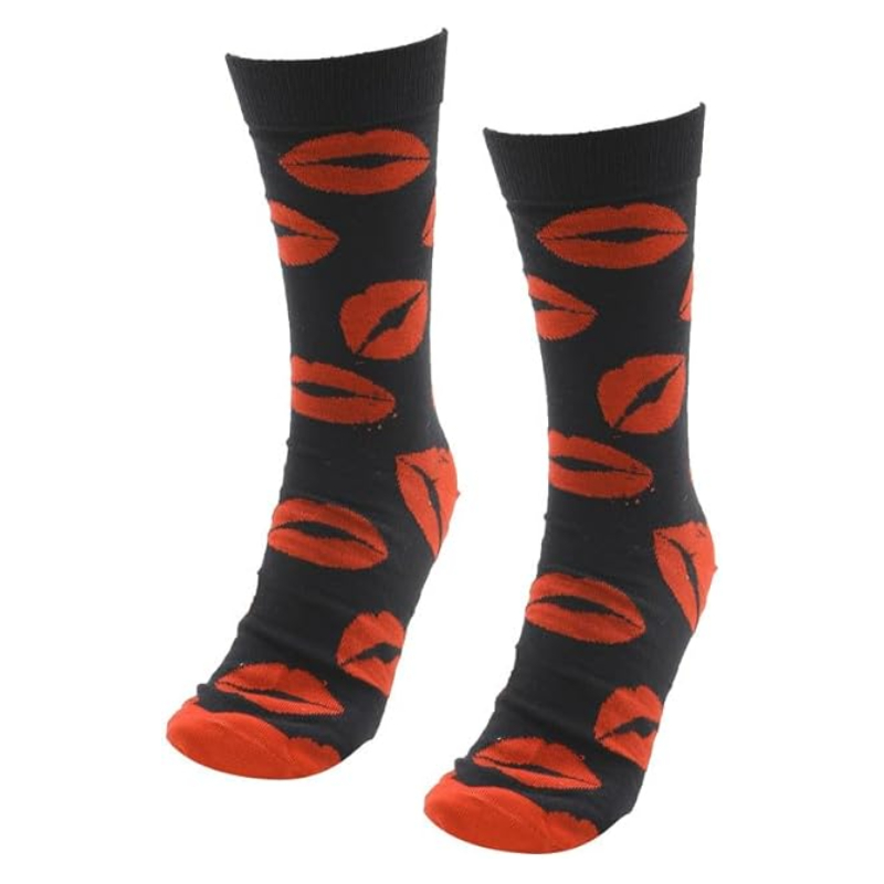 Lips Pattern Socks