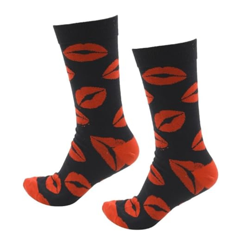 Lips Pattern Socks