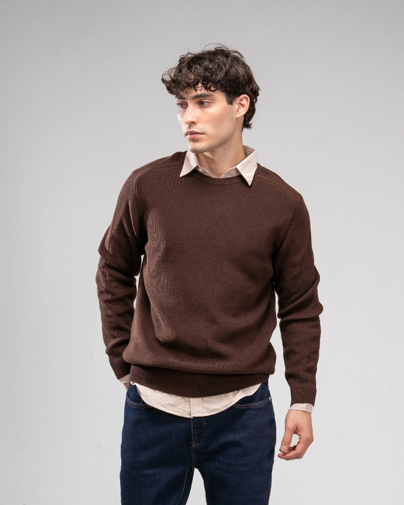 Knit Crew Neck Jumper