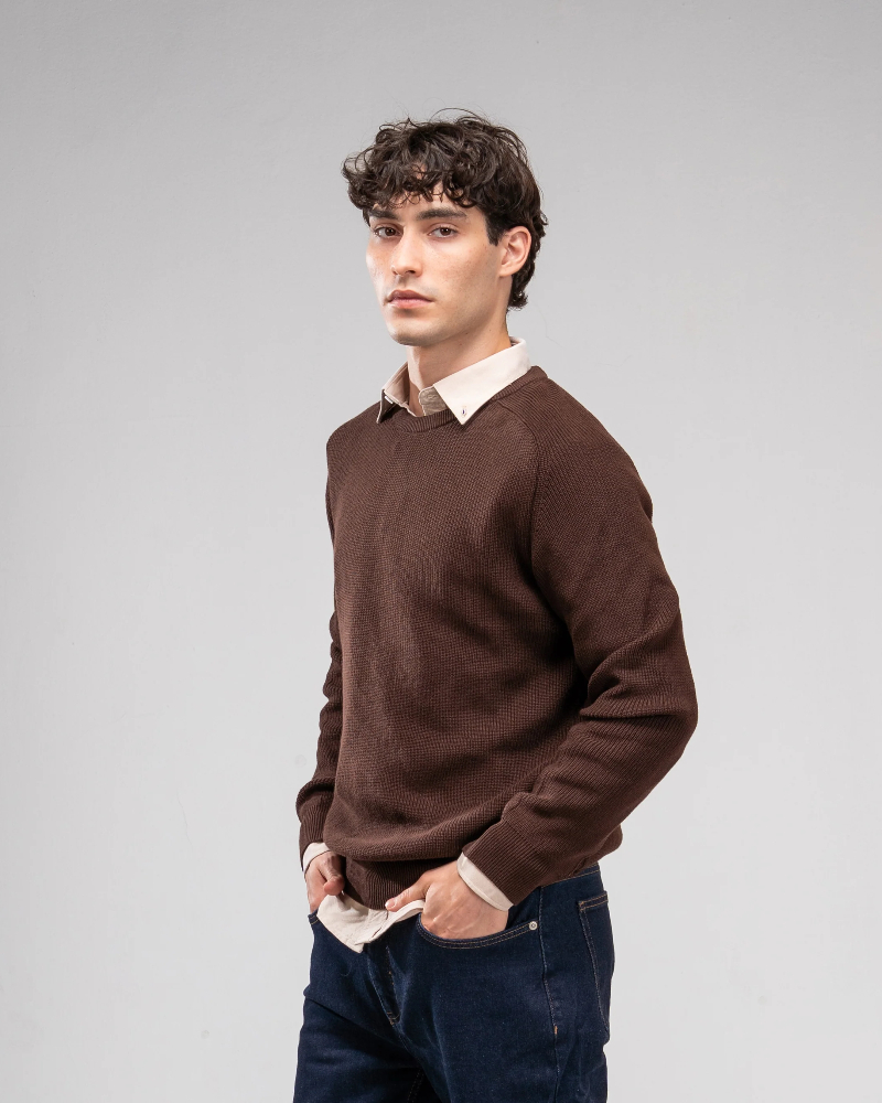 Knit Crew Neck Jumper