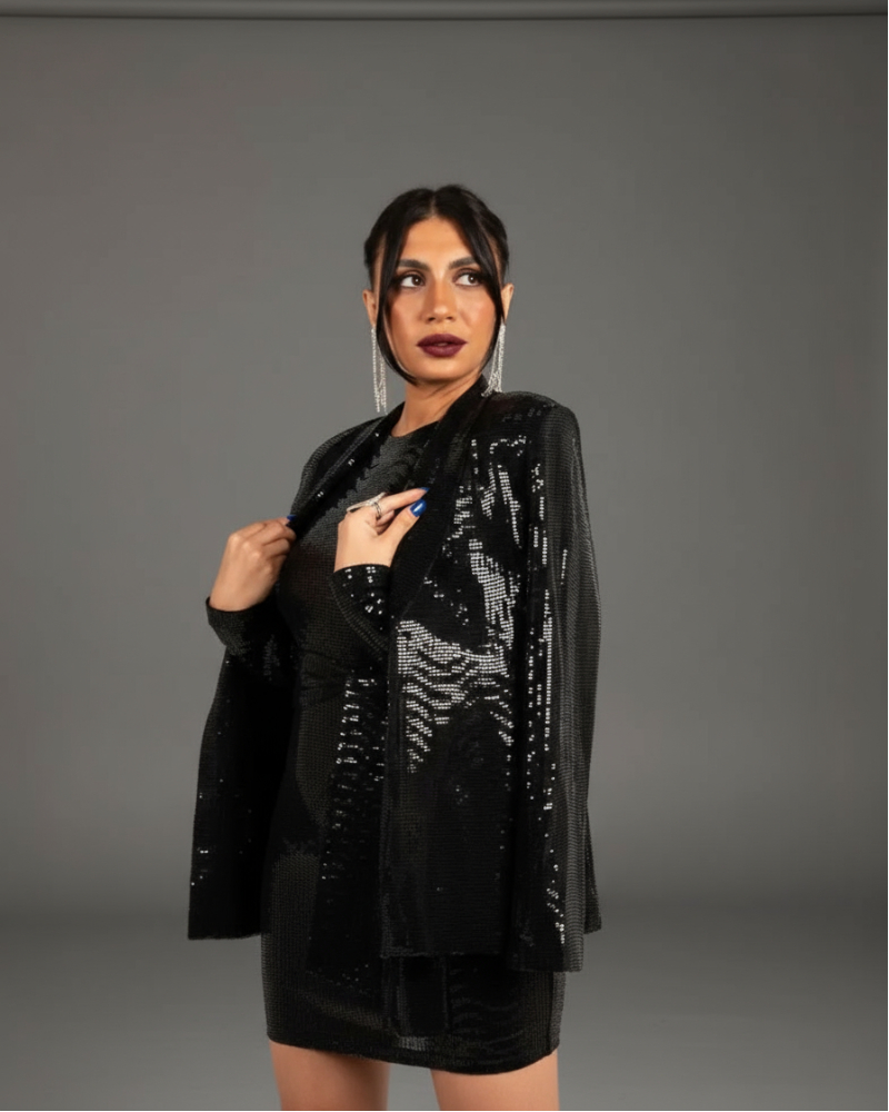 Women&#039;s Sequin Party Blazer