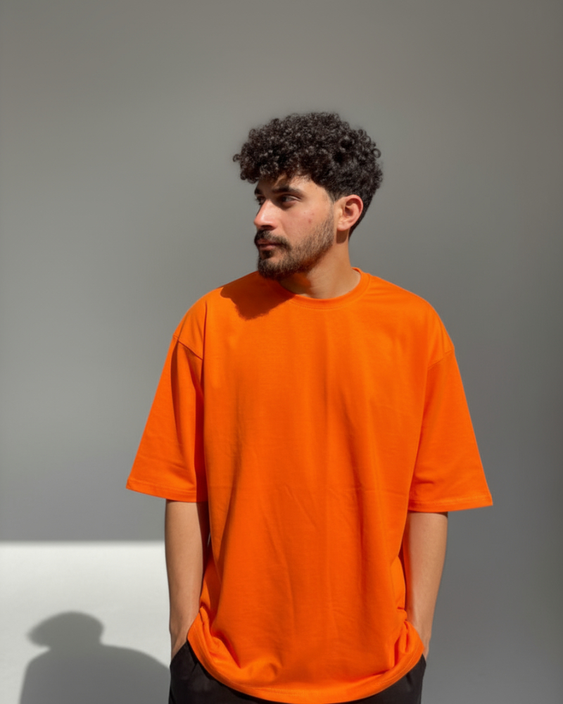 Oversized tshirt (orange)