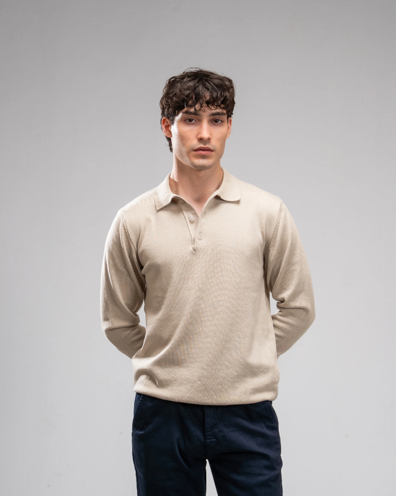 Polo Knit Sweater