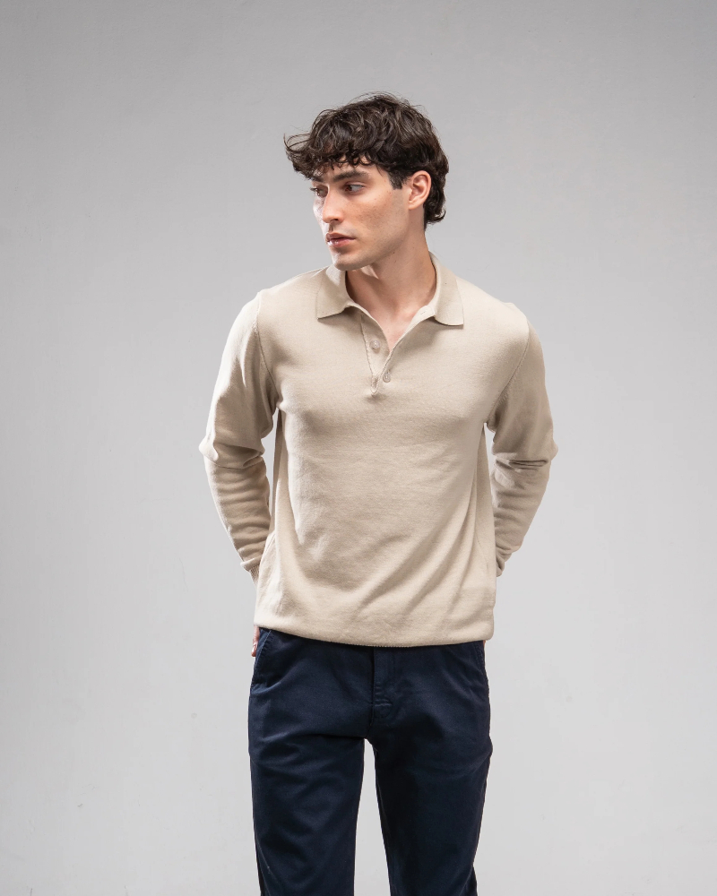 Polo Knit Sweater