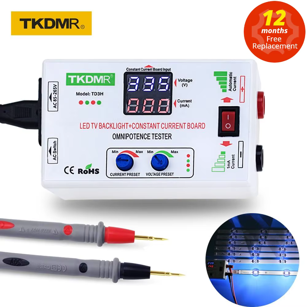 TD3H LED Tester – Voltage, Current, and Electronic Component Measurement
