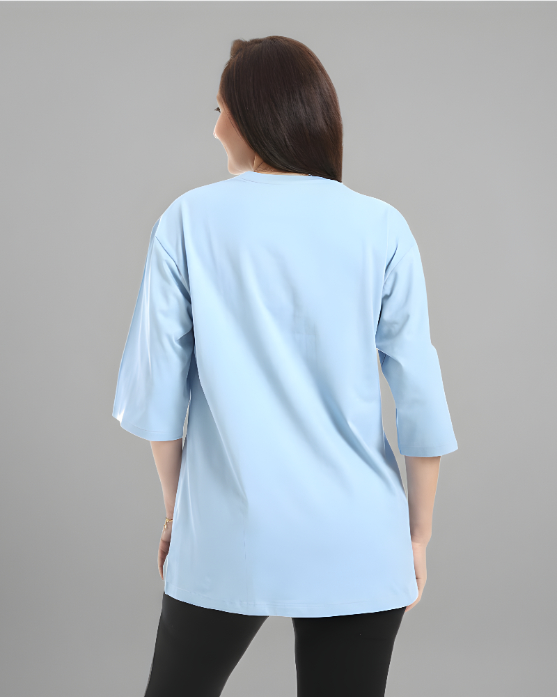 Oversized casual women’s t