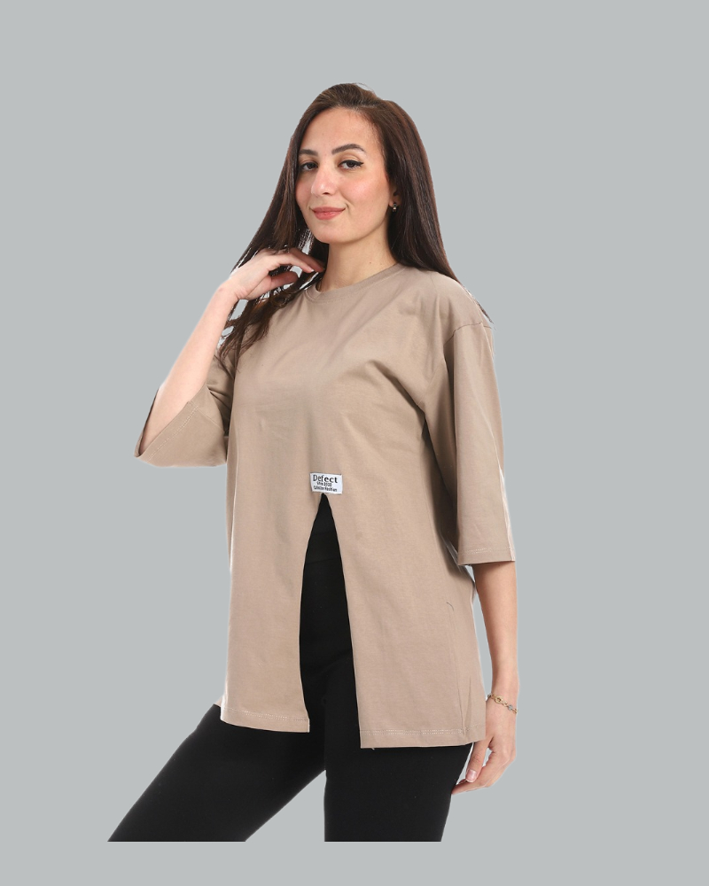 Oversized casual women’s t