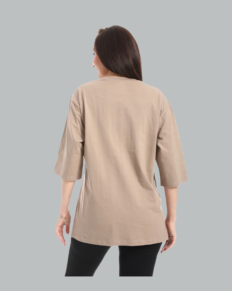 Oversized casual women’s t