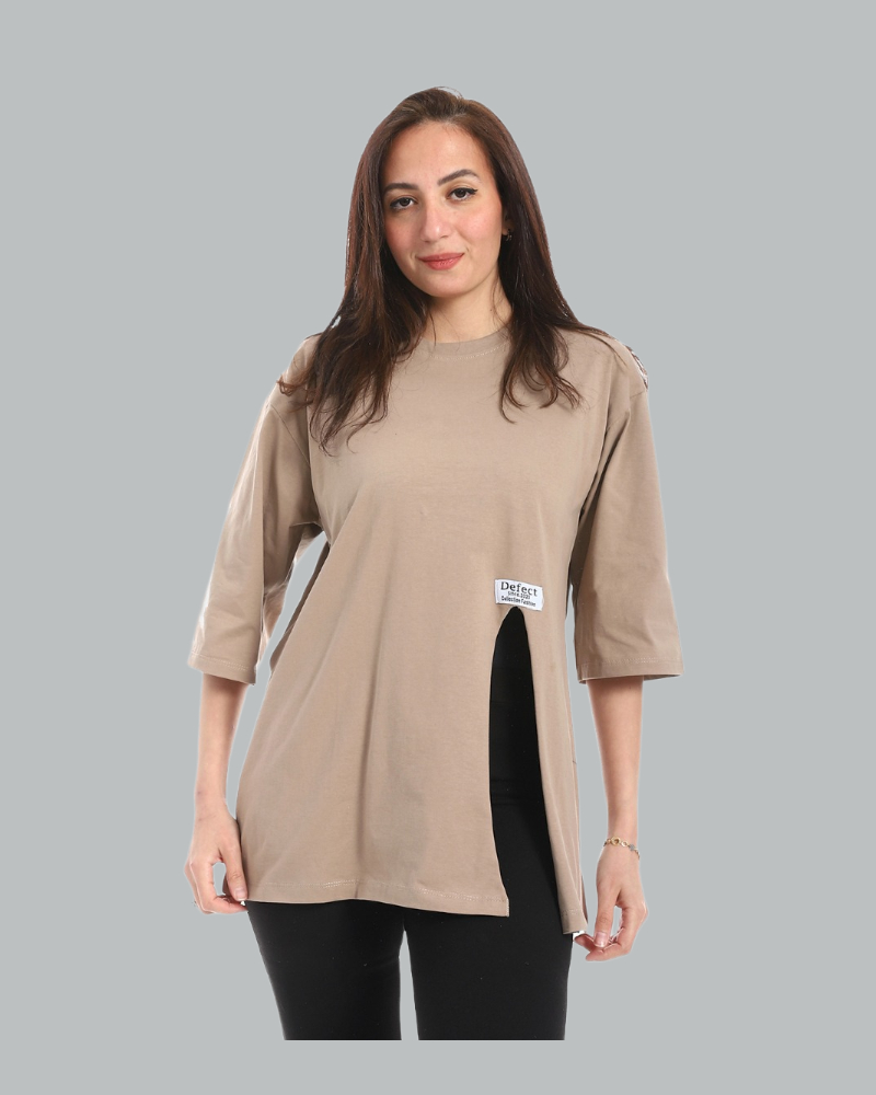 Oversized casual women’s t