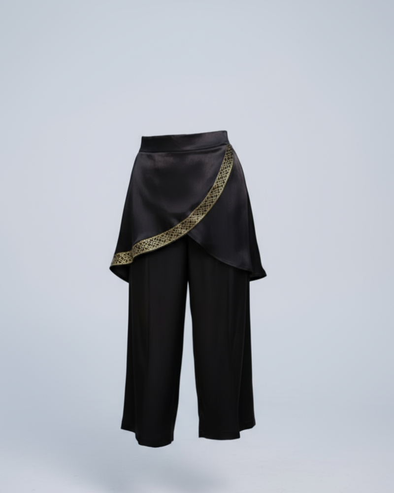 Criss Cross Pants with Islamic Patterns