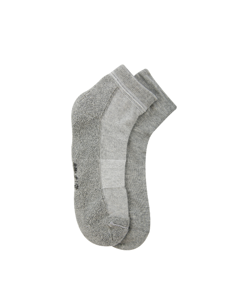 Short Printed Socks Half Terry Grey For Women