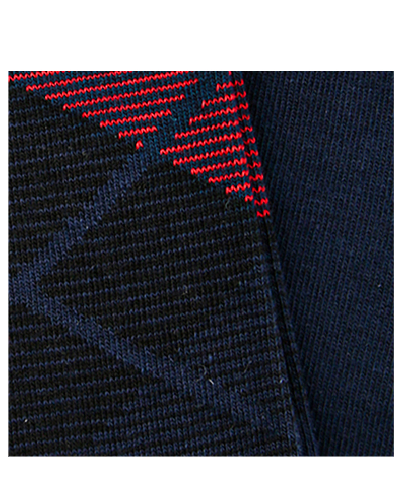 Classic Plain Socks MultiColoure For Men