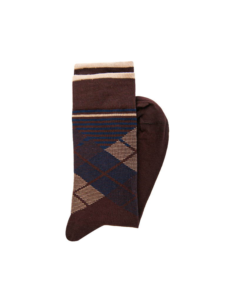 Classic Plain Socks MultiColoure For Men