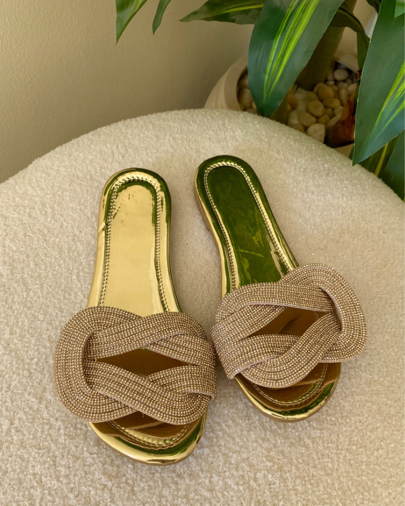 Knots &amp; Diamonds Slipper